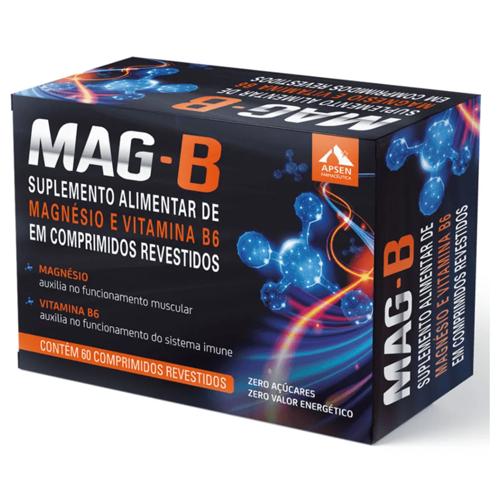 Mag-B 30: quais os benefícios do suplemento de Magnésio e Vitamina B6 para o organismo?